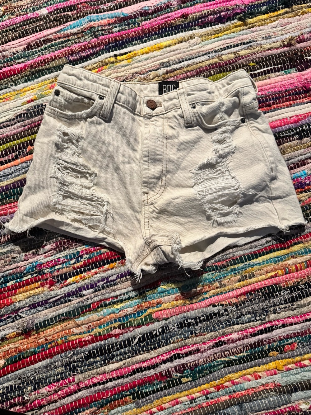 BDG Beige Mom Short